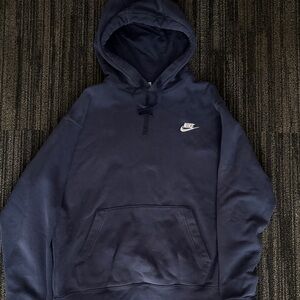 Nike Men's Deep Blue Hoodie